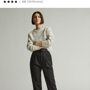 Black High-Waisted Pants